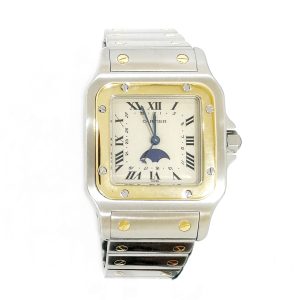 Cartier Santos Galbee Moonphase 119901 Vintage Jewellery